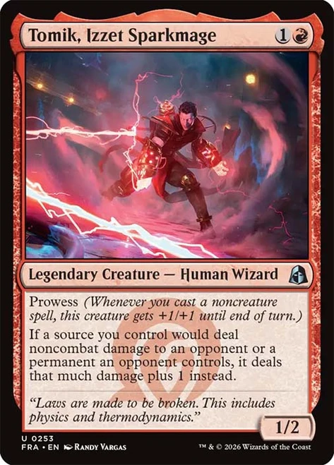 Tomik, Izzet Sparkmage
Reality Fracture
Single
Magic: The Gathering
