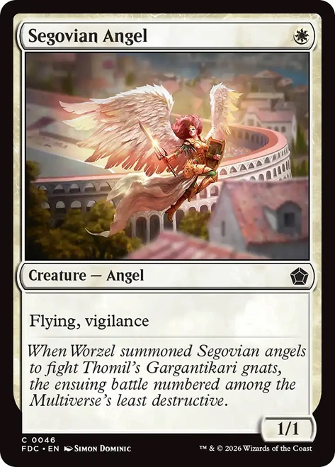 Segovian Angel
Foundations Commander
Single
Magic: The Gathering