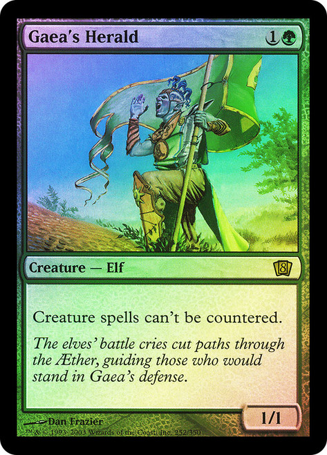 Gaea's Herald\n8th Edition\nSingle\nMagic The Gathering