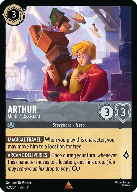 Arthur - Merlin's Assistant
Hyperia City
Single
Disney Lorcana