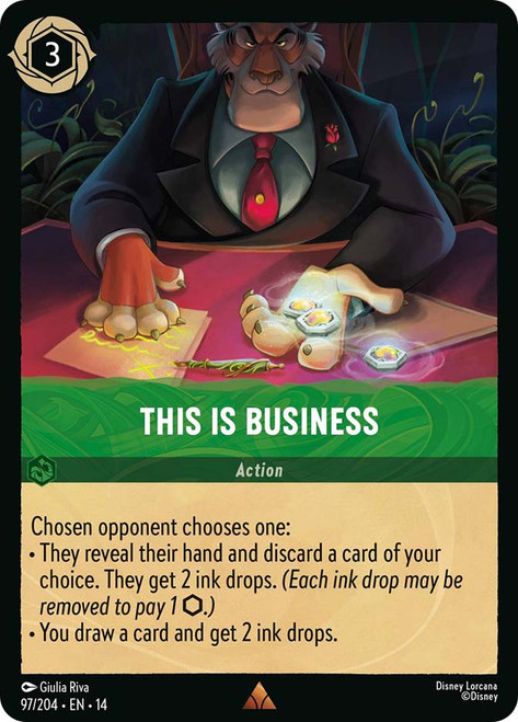 This is Business
Hyperia City
Single
Disney Lorcana