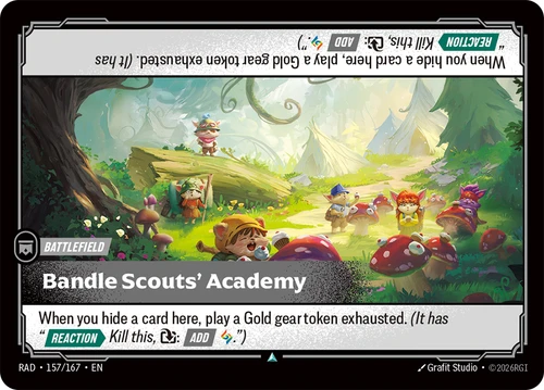 Bandle Scouts' Academy
Radiance
Single
Riftbound