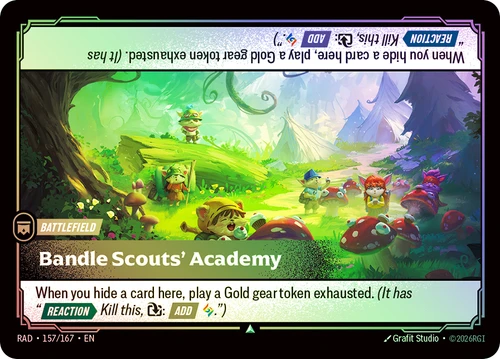 Bandle Scouts' Academy
Radiance
Single
Riftbound