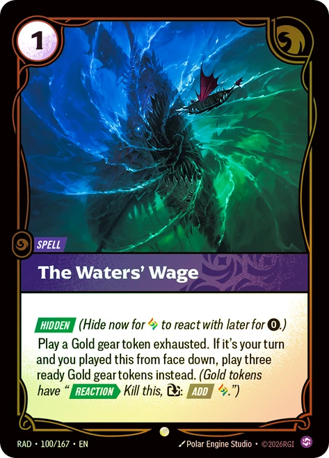 The Waters' Wage
Radiance
Single
Riftbound