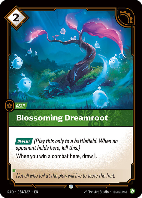Blossoming Dreamroot
Radiance
Single
Riftbound