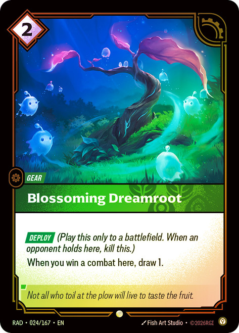 Blossoming Dreamroot
Radiance
Single
Riftbound