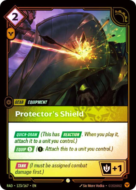 Protector's Shield
Radiance
Single
Riftbound