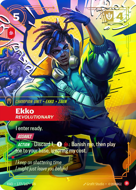Ekko - Revolutionary
Radiance
Single
Riftbound