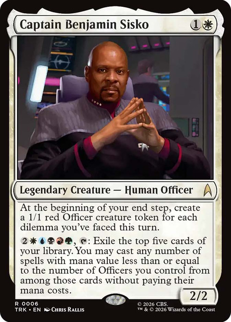 Captain Benjamin Sisko
Star Trek
Single
Magic: The Gathering