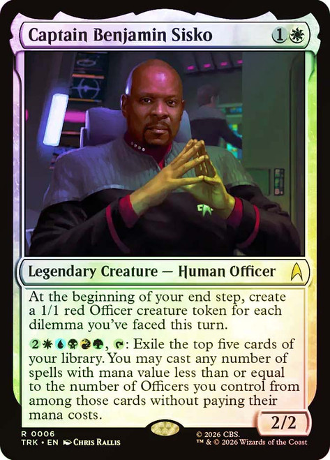 Captain Benjamin Sisko
Star Trek
Single
Magic: The Gathering