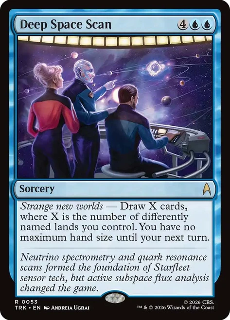 Deep Space Scan
Star Trek
Single
Magic: The Gathering