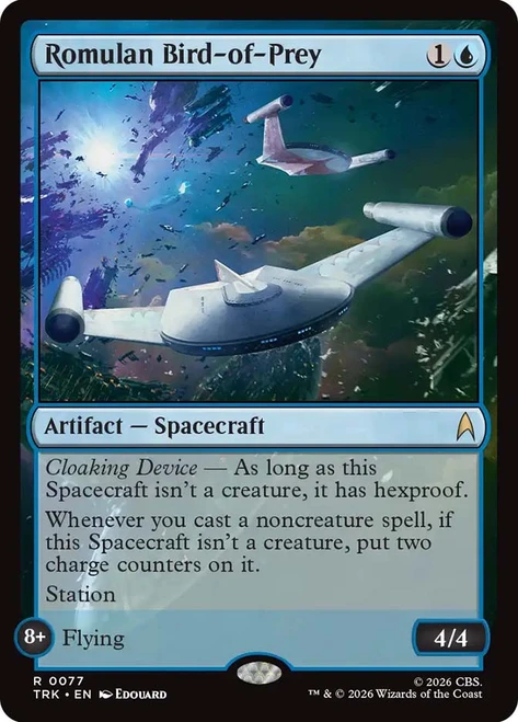 Romulan Bird of Prey
Star Trek
Single
Magic: The Gathering