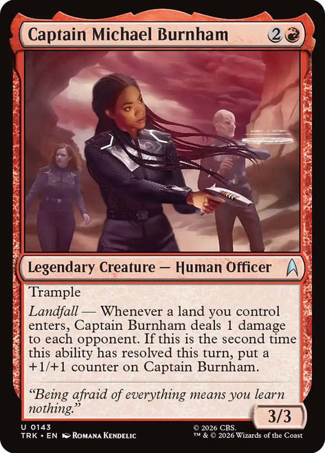 Captain Michael Burnham
Star Trek
Single
Magic: The Gathering
