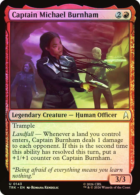 Captain Michael Burnham
Star Trek
Single
Magic: The Gathering