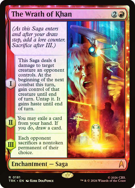 The Wrath of Khan
Star Trek
Single
Magic: The Gathering