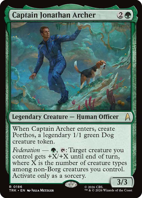 Captain Jonathan Archer
Star Trek
Single
Magic: The Gathering