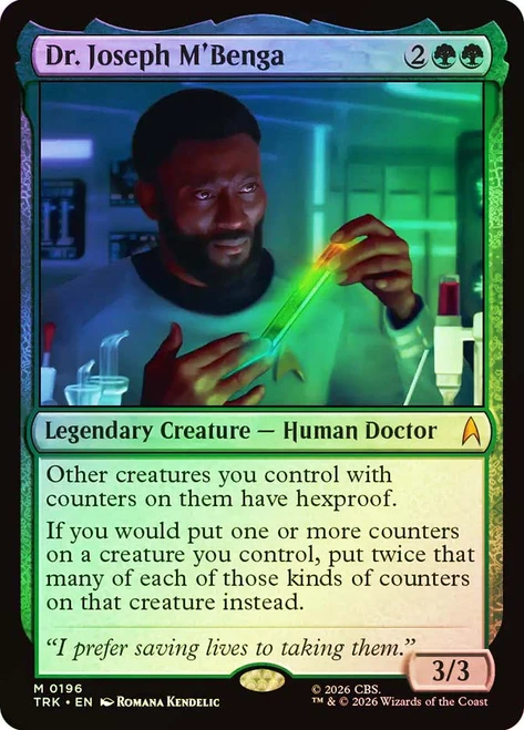 Dr. Joseph M'Benga
Star Trek
Single
Magic: The Gathering