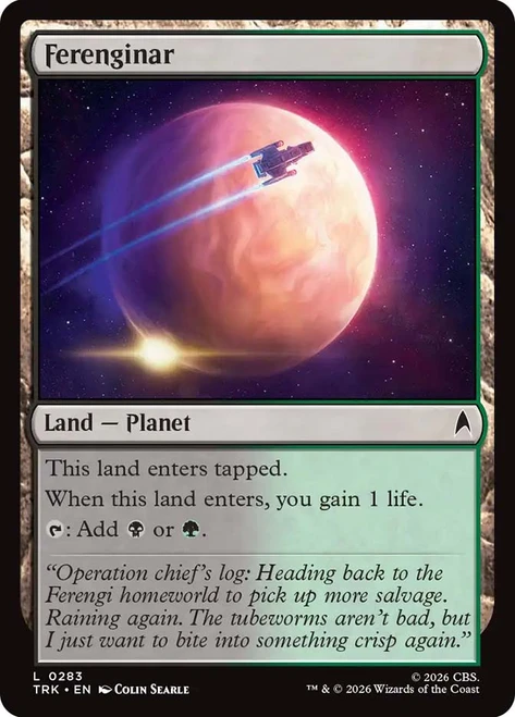 Ferenginar
Star Trek
Single
Magic: The Gathering
