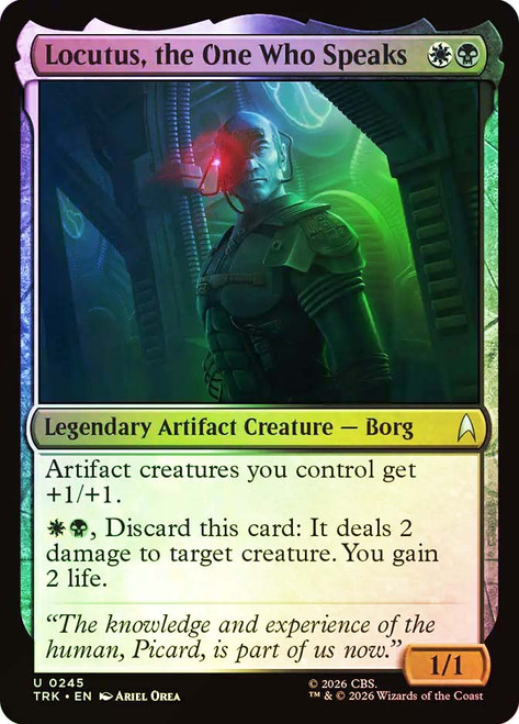 Locutus, the One Who Speaks
Star Trek
Single
Magic: The Gathering