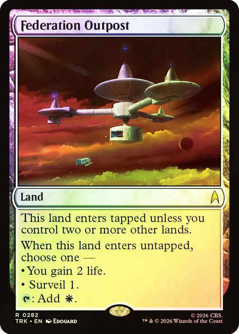 Federation Outpost
Star Trek
Single
Magic: The Gathering