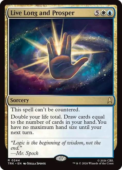 Live Long and Prosper
Star Trek
Single
Magic: The Gathering