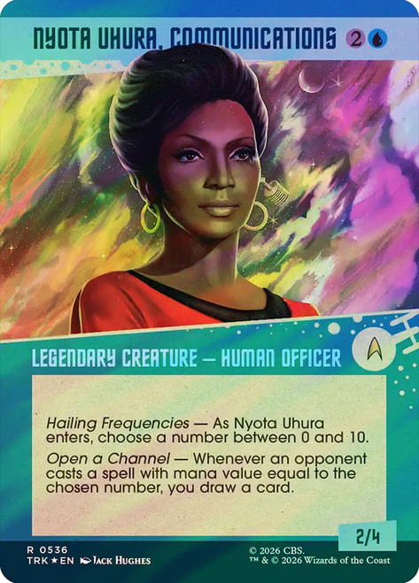 Nyota Uhura, Communications
Star Trek
Single
Magic: The Gathering