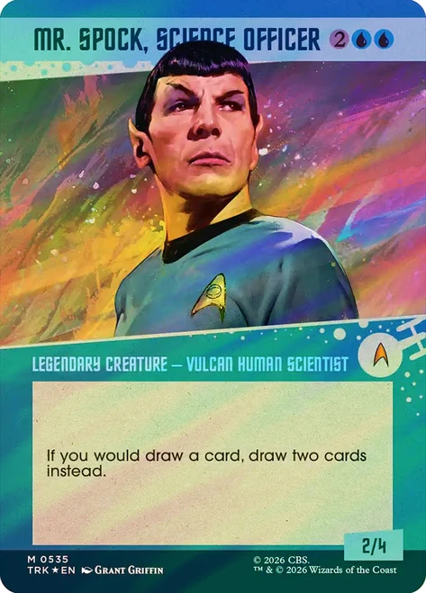 Mr. Spock, Science Officer
Star Trek
Single
Magic: The Gathering