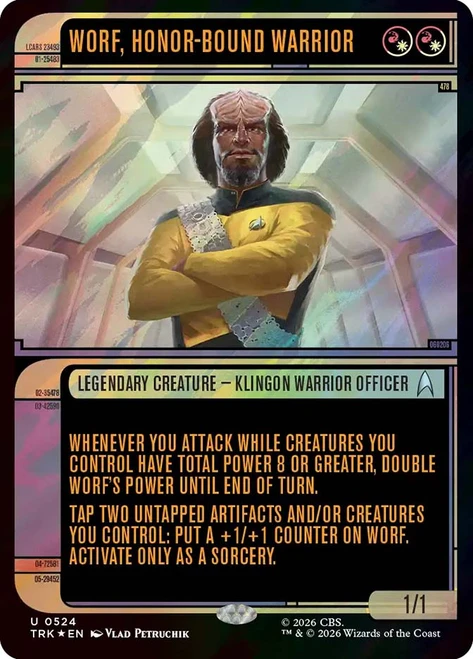 Worf, Honor-Bound Warrior
Star Trek
Single
Magic: The Gathering