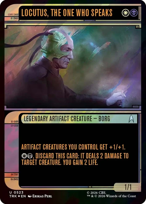 Locutus, the One Who Speaks
Star Trek
Single
Magic: The Gathering