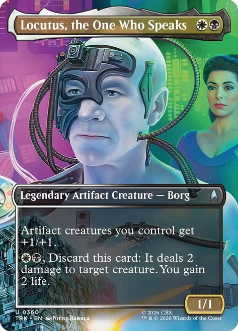 Locutus, the One Who Speaks
Star Trek
Single
Magic: The Gathering