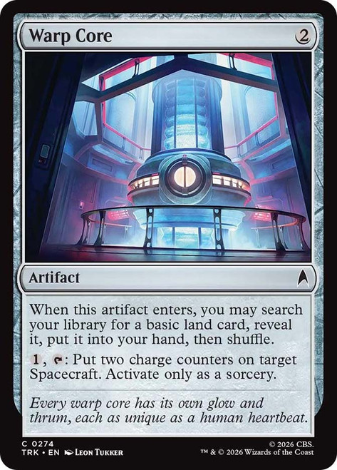 Warp Core
Star Trek
Single
Magic: The Gathering