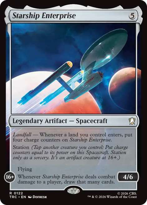 Starship Enterprise
Star Trek Commander
Single
Magic: The Gathering