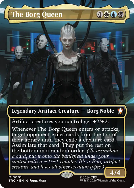 The Borg Queen
Star Trek Commander
Single
Magic: The Gathering