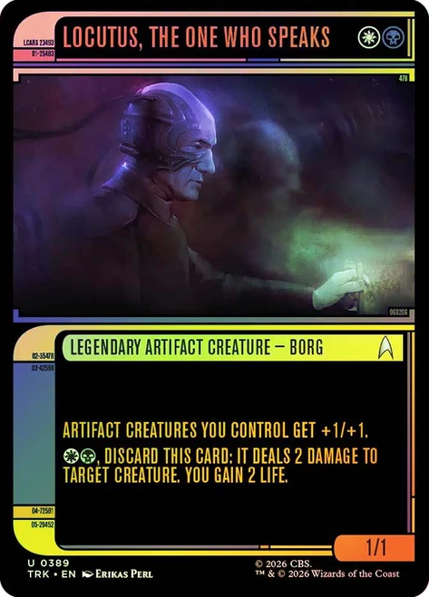 Locutus, the One Who Speaks
Star Trek
Single
Magic: The Gathering