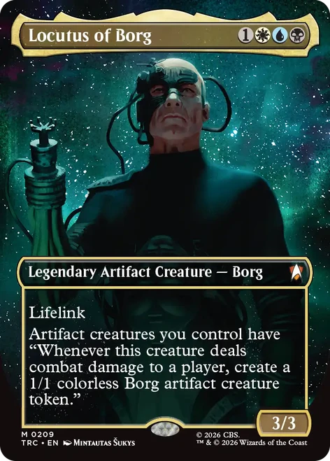 Locutus of Borg
Star Trek Commander
Single
Magic: The Gathering