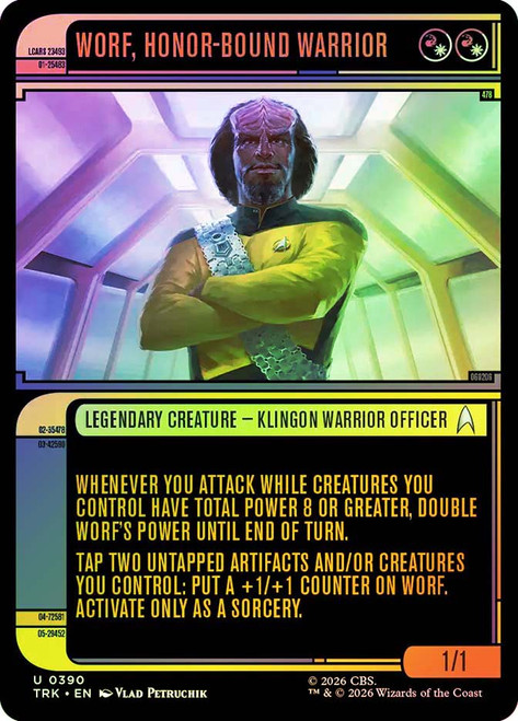Worf, Honor-Bound Warrior
Star Trek
Single
Magic: The Gathering