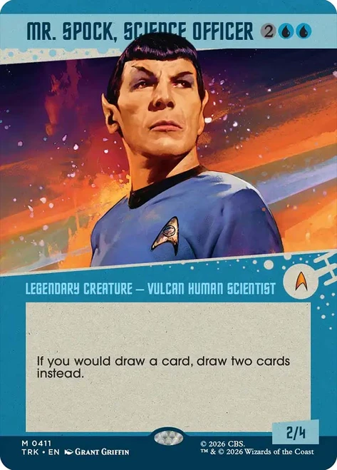 Mr. Spock, Science Officer
Star Trek
Single
Magic: The Gathering