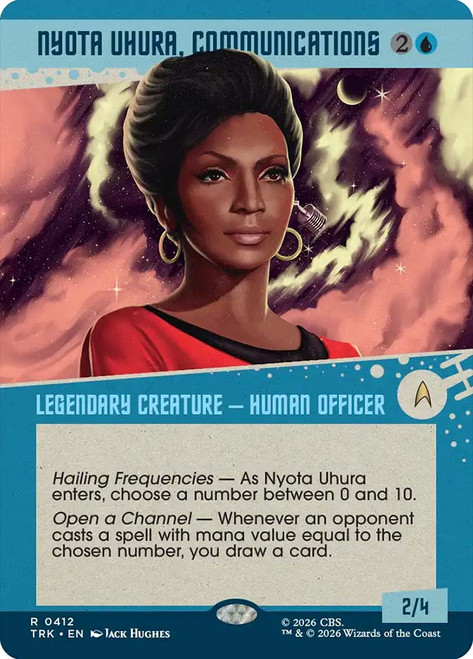Nyota Uhura, Communications
Star Trek
Single
Magic: The Gathering