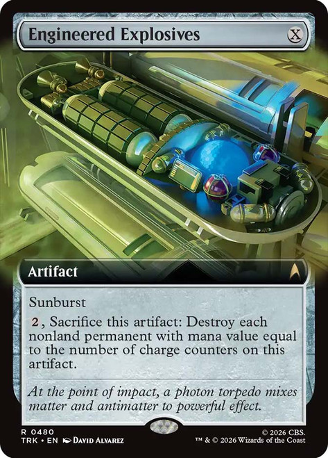 Engineered Explosives
Star Trek
Single
Magic: The Gathering