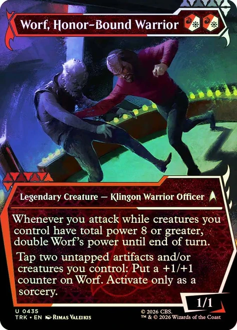 Worf, Honor-Bound Warrior
Star Trek
Single
Magic: The Gathering