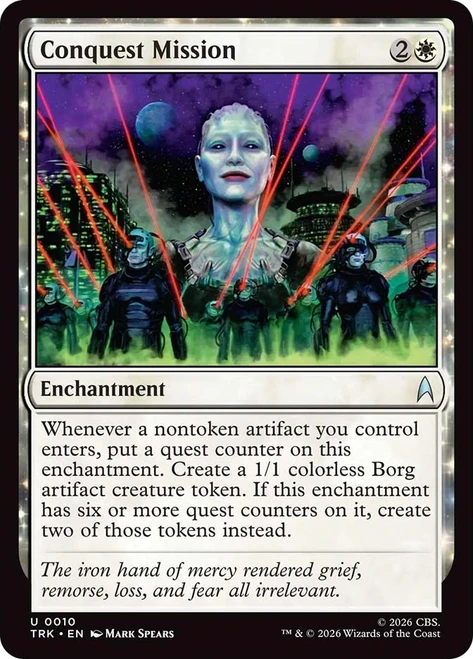 Conquest MIssion
Star Trek
Single
Magic: The Gathering