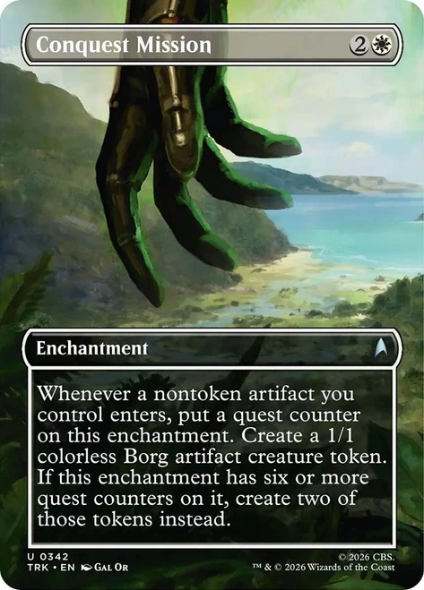 Conquest MIssion
Star Trek
Single
Magic: The Gathering