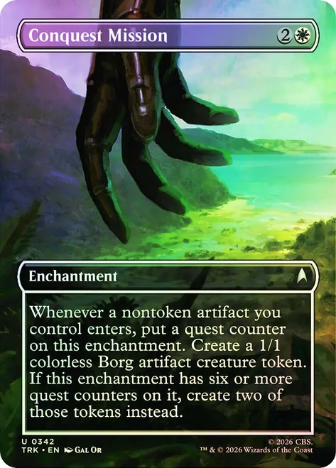 Conquest MIssion
Star Trek
Single
Magic: The Gathering