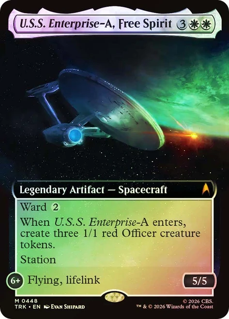 U.S.S. Enterprise-A, Free Spirit
Star Trek
Single
Magic: The Gathering
