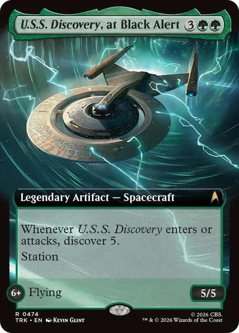 U.S.S. Discovery, at Black Alert
Star Trek
Single
Magic: The Gathering