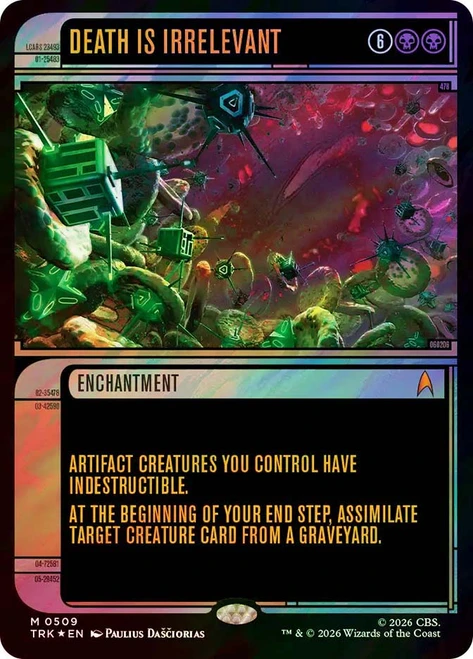 Death is Irrelevant
Star Trek
Single
Magic: The Gathering