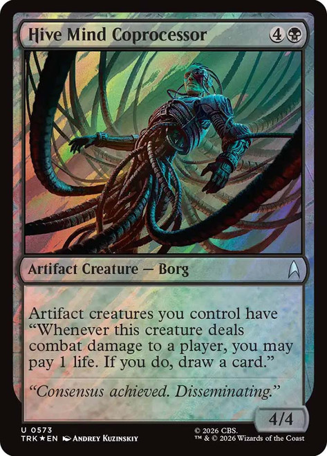 Hive Mind Coprocessor
Star Trek
Single
Magic: The Gathering
