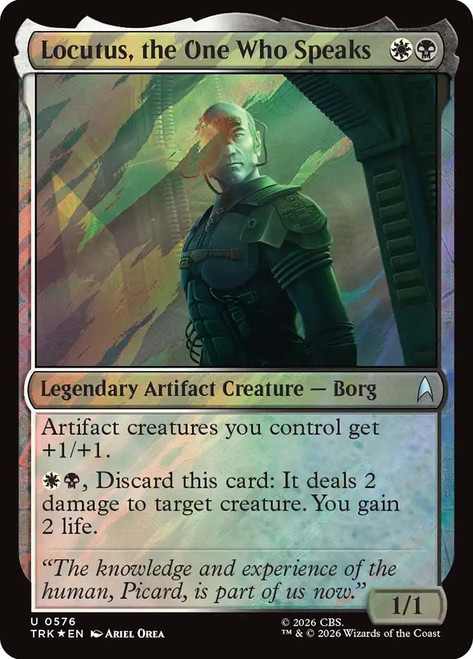 Locutus, the One Who Speaks
Star Trek
Single
Magic: The Gathering