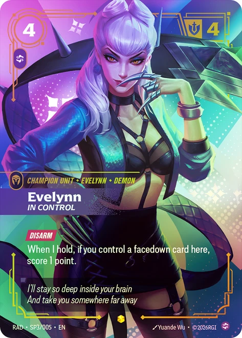 Evelynn - In Control
Radiance
Single
Riftbound