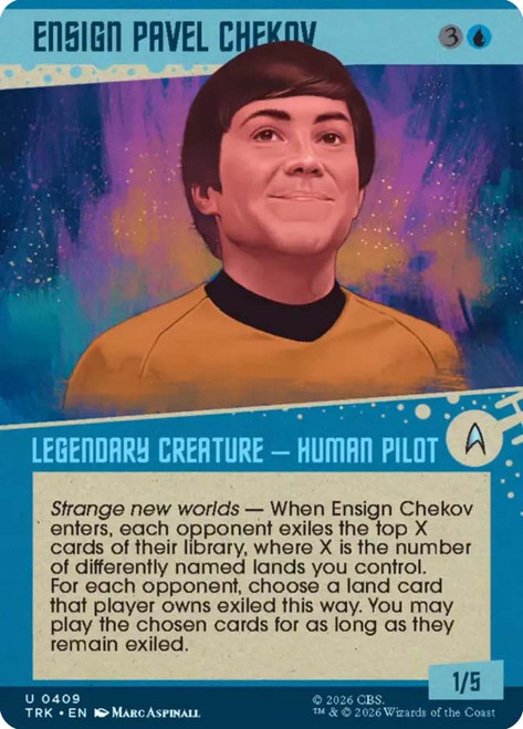 Ensign Pavel Chekov
Star Trek
Single
Magic: The Gathering